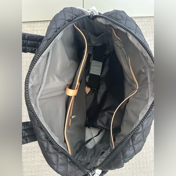 NWT! MZ Wallace Black Nik Duffle Bag - Picture 2 of 8